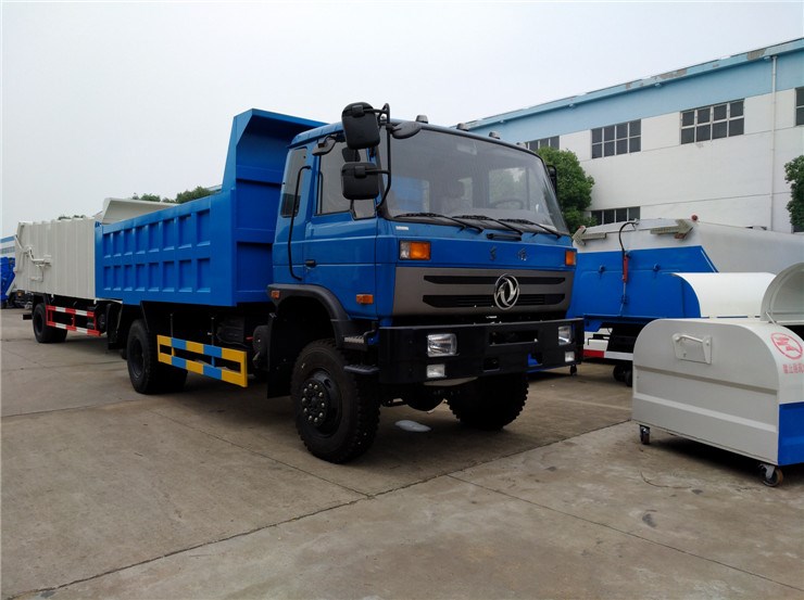 12-14立方東風(fēng)老款145/153密封自卸式垃圾車(chē)