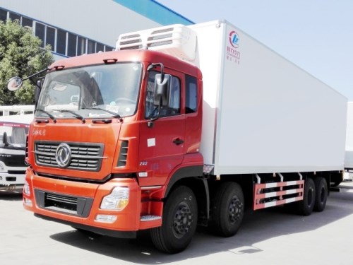 廂長9.6米東風天龍前四后八冷藏車