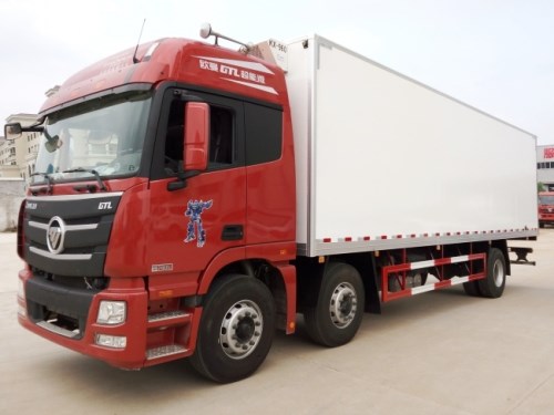 廂長9.6米福田GTL小三軸冷藏車