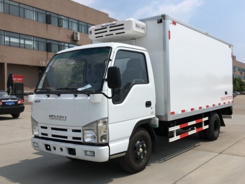 廂長4.2米慶鈴五十鈴冷藏車