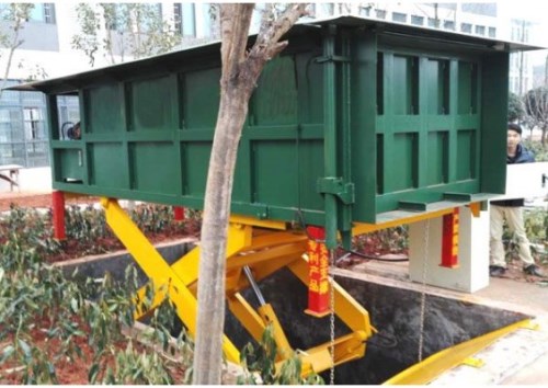 地埋升降式壓縮垃圾站