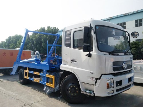 東風(fēng)天錦12方擺臂式垃圾車(chē)