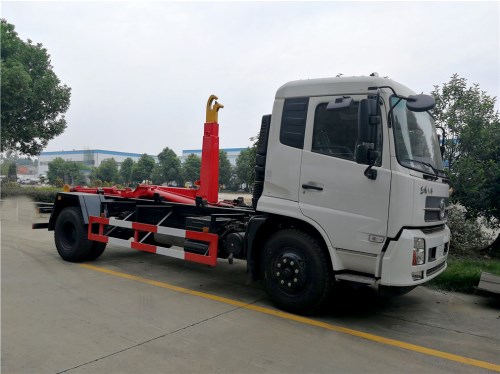 東風天錦12方車廂可卸式垃圾車
