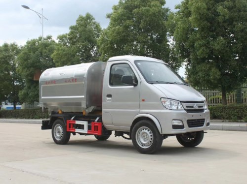 長安3方車廂可卸式垃圾車