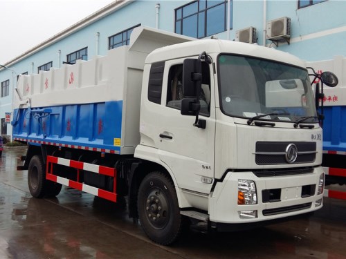 東風(fēng)天錦15方對(duì)接式垃圾車(chē)