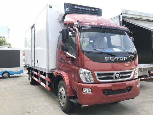 廂長6.1米福田奧鈴一排半冷藏車