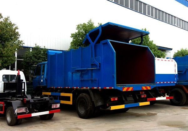 6-10方地埋式水平壓縮垃圾站