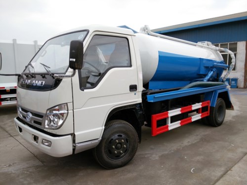 福田2方藍牌吸污車