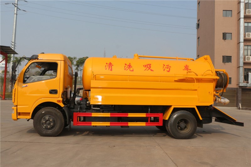 東風大多利卡clw5110gqw5清洗吸污車