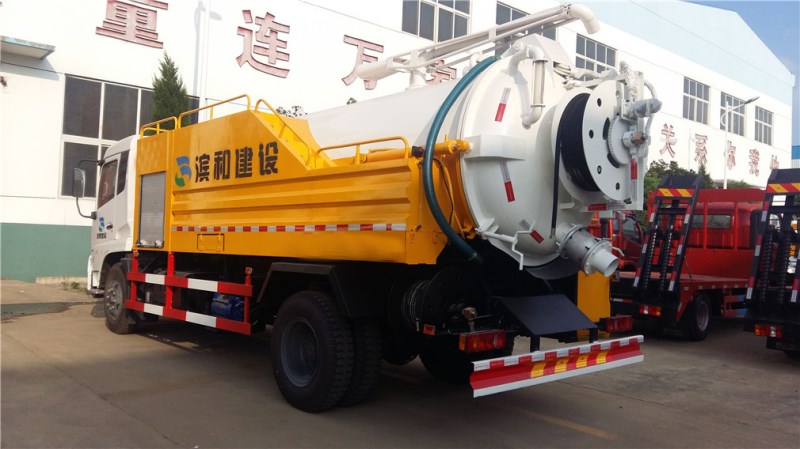 東風天錦clw5163gqwd5清洗吸污車