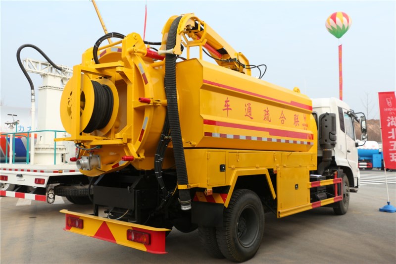 東風天錦hys5162gqxe5清洗吸污車