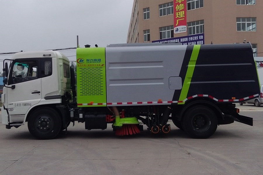 東風天錦8噸干掃車