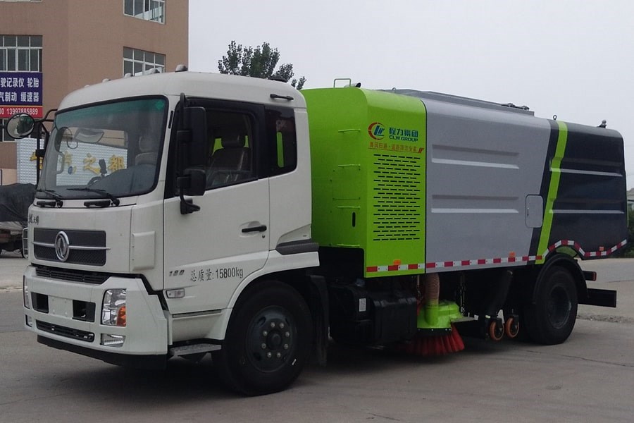 東風天錦8噸干掃車