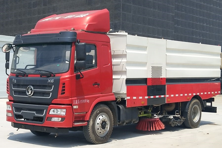 陜汽8噸大型洗掃車