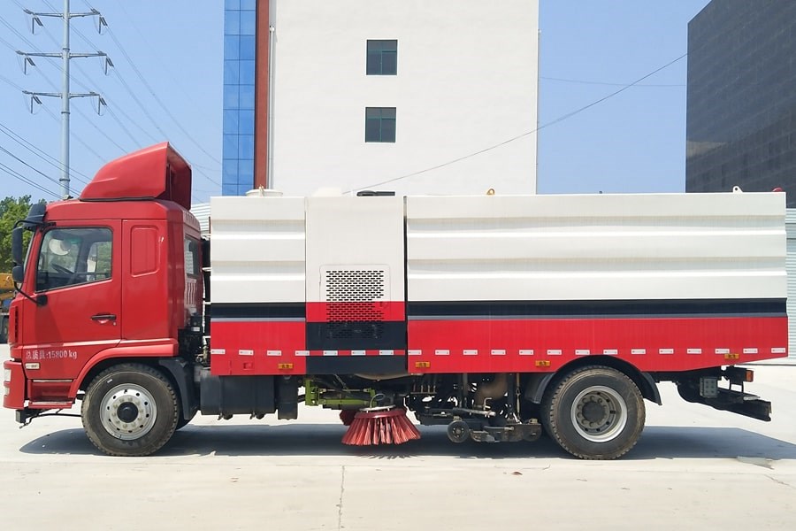 陜汽8噸大型洗掃車