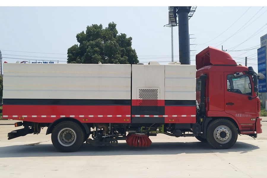 陜汽8噸大型洗掃車