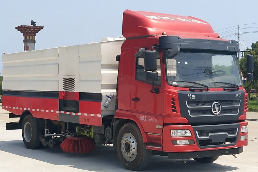 陜汽8噸大型洗掃車