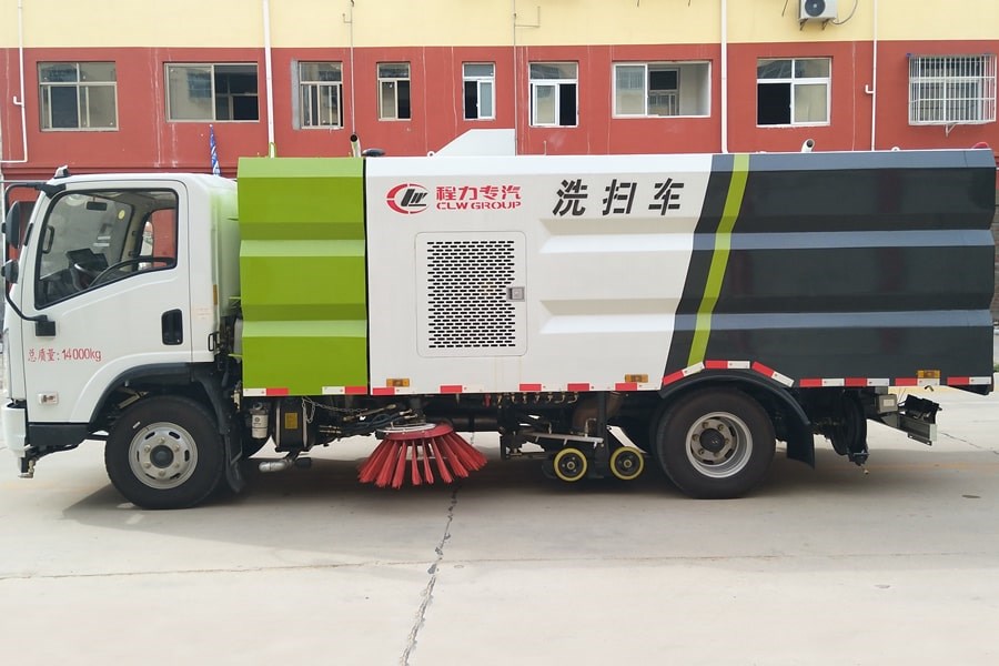 陜汽5噸中型洗掃車