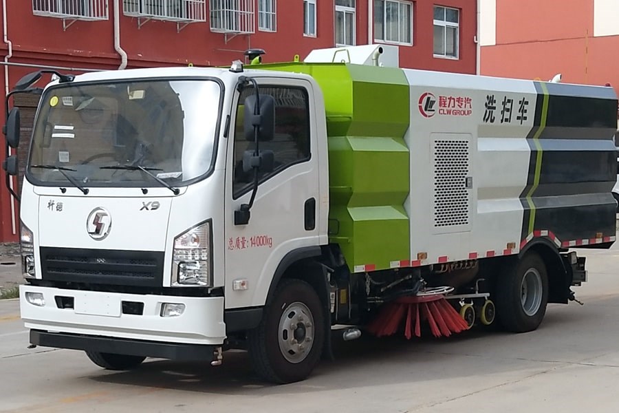 陜汽5噸中型洗掃車