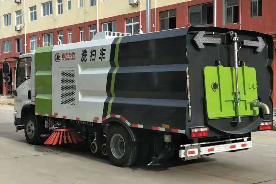 陜汽5噸中型洗掃車