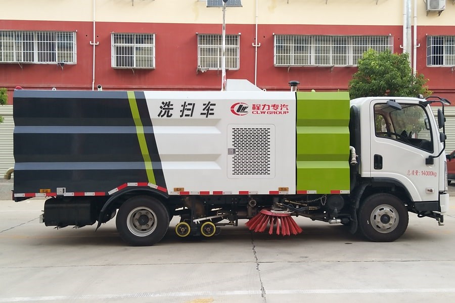 陜汽5噸中型洗掃車