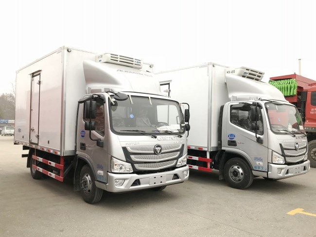 (廂長4.2米)福田歐馬可s3冷藏車