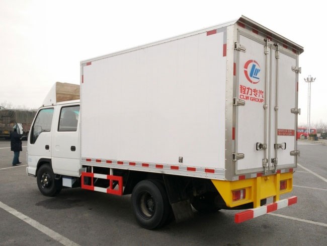 (廂長3.15米)五十鈴雙排冷藏車