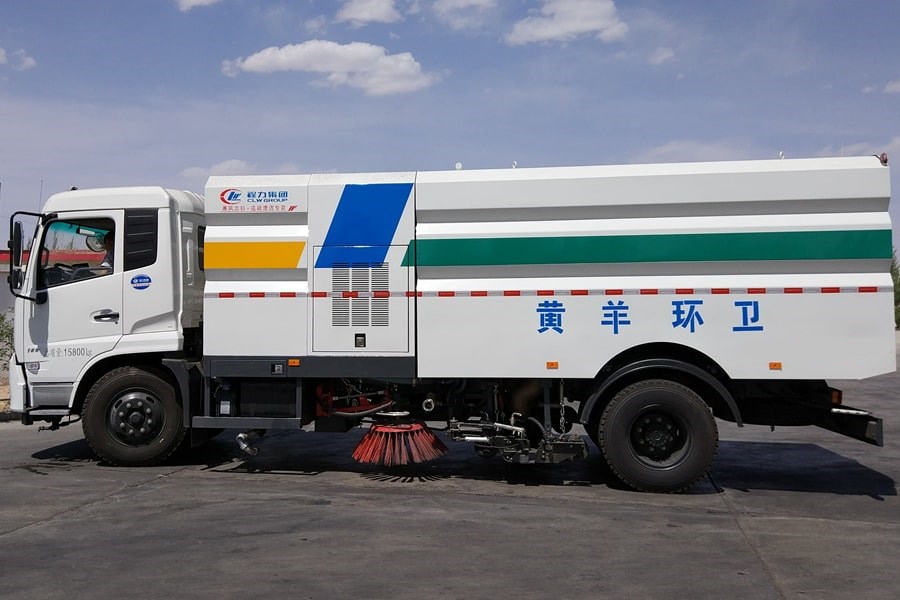 天錦8噸洗掃車