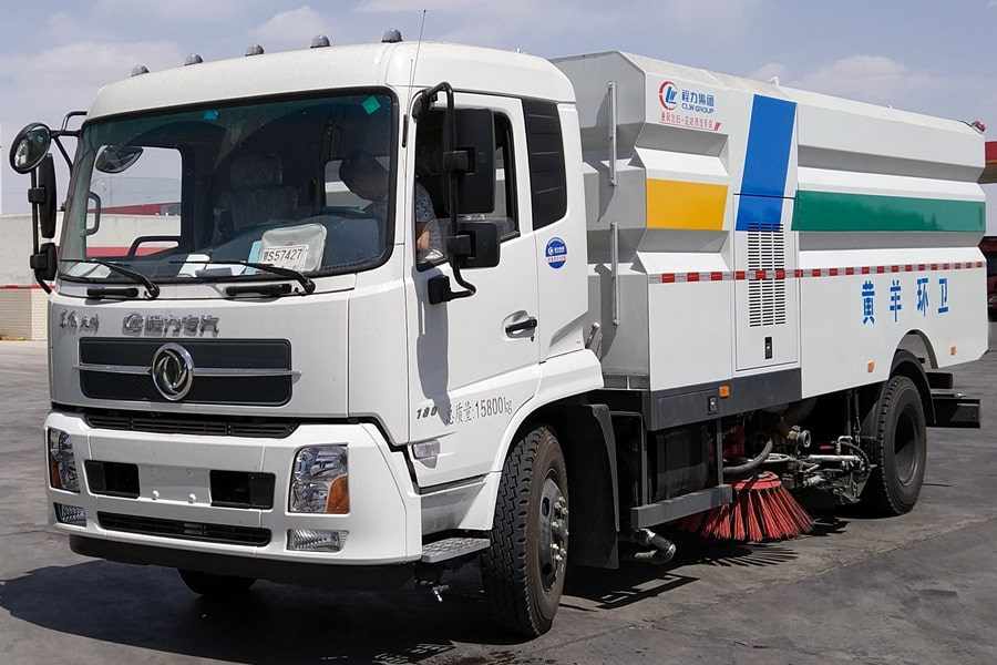 天錦8噸洗掃車