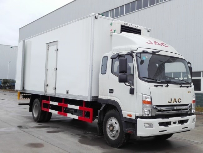 (廂長7.6米)江淮帥鈴w威司達冷藏車