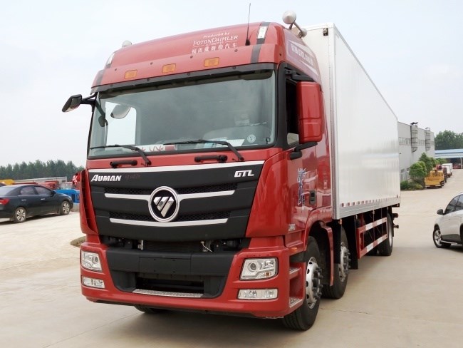 (廂長9.6米)福田gtl小三軸冷藏車