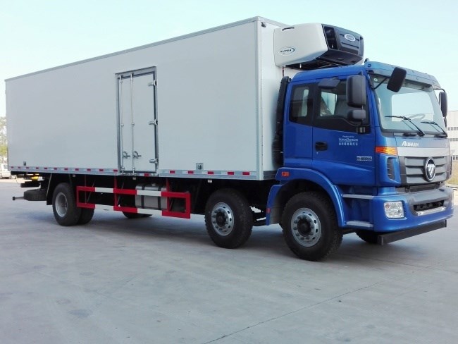 (廂長9.6米)福田etx小三軸冷藏車