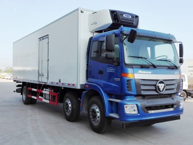 (廂長9.6米)福田etx小三軸冷藏車