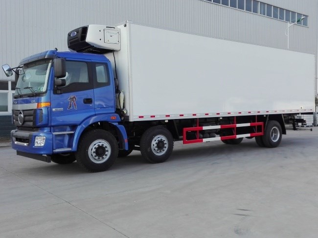 (廂長9.6米)福田etx小三軸冷藏車