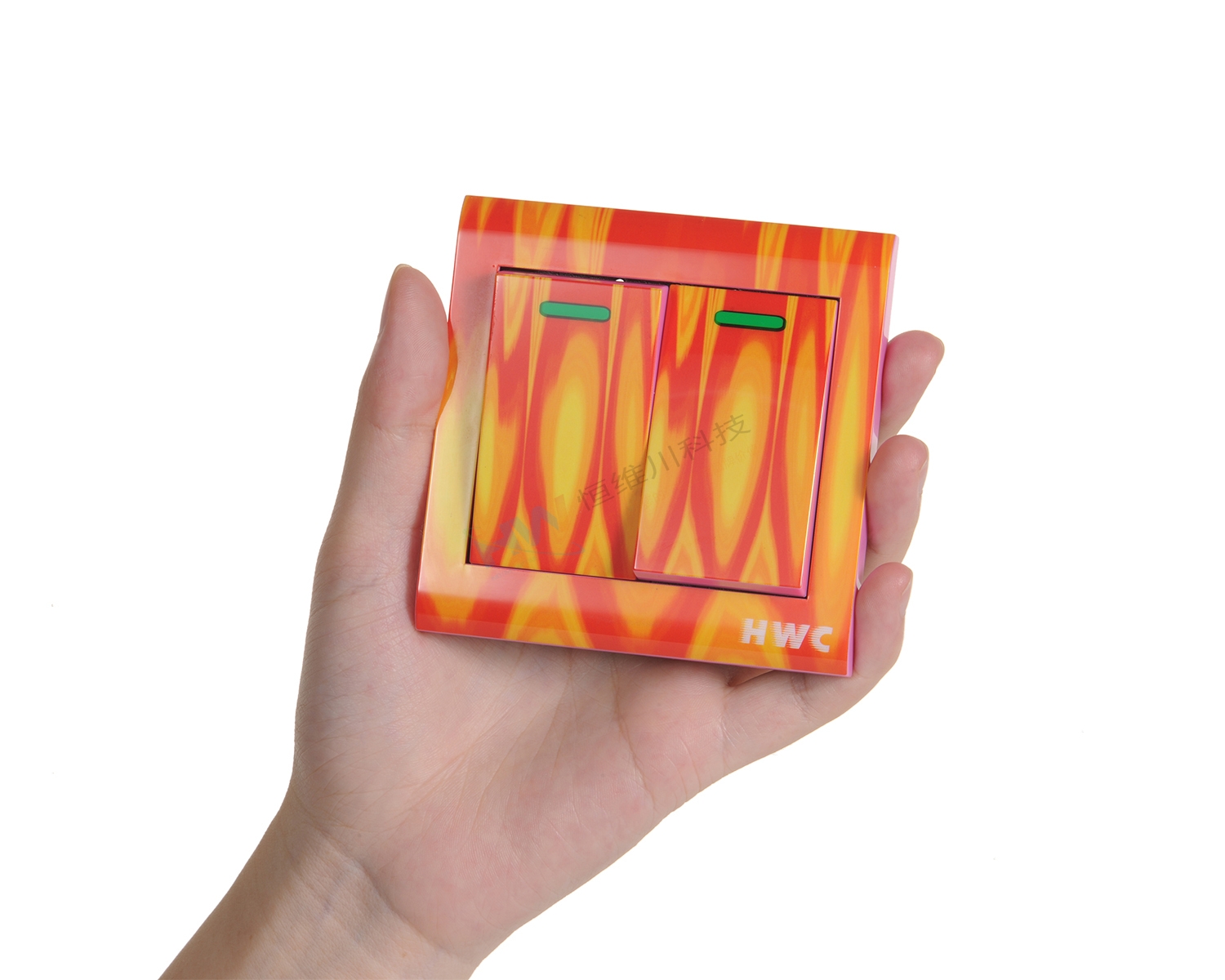 IMD/IML注塑工藝電源開關(guān)外殼