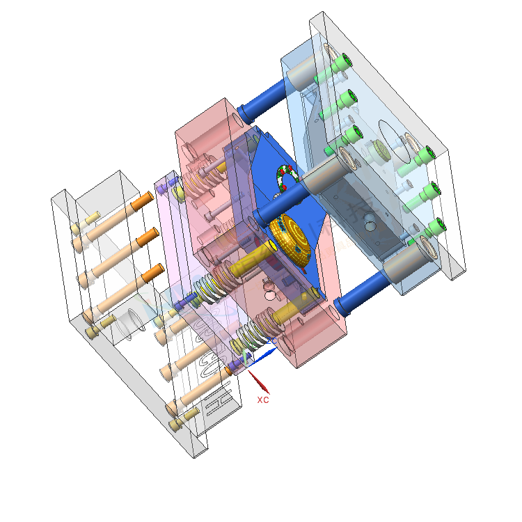 IMD/IML注塑工藝模具設(shè)計(jì)開發(fā)